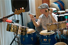 Ethan Weisgard My instruments are drums, congas, timbales, bongos and hand percussion. The styles I play range from Rock and Funk through Cuban, Brazilian, Fusion and Jazz.